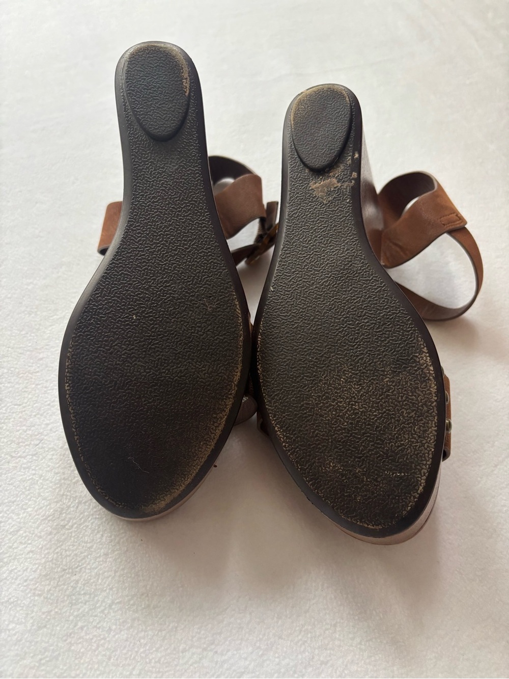 Mia Platform Wedge Sandals with Ankle Strap Sz 8.5 - Picture 6 of 7